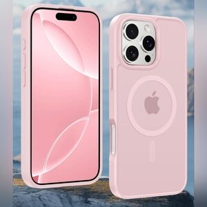 2 For 35$ New! Apple Pink iPhone Case with Magnet